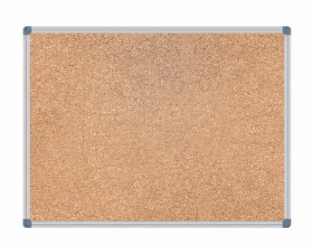 Korķa tāfele AMEX CLASSIC, 90 x 60 cm, alumīnija rāmis