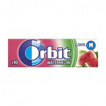 Košļājamā gumija ORBIT Watermelon Stickpack 10 gab.