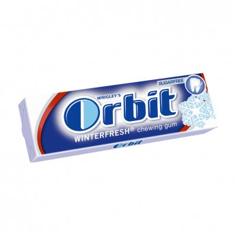 Košļājamā gumija ORBIT WINTERFRESH, 14 g