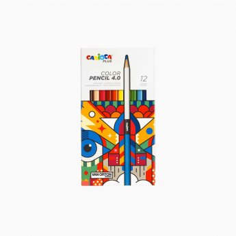 Krāsainie zīmuļi CARIOCA Plus 4.0 12gab