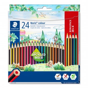 Krāsainie zīmuļi STAEDTLER Noris Color, 24 gab.