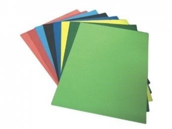 Krāsains papīrs A2(42x64cm) 160g/m², Kreska dažādās krāsās
