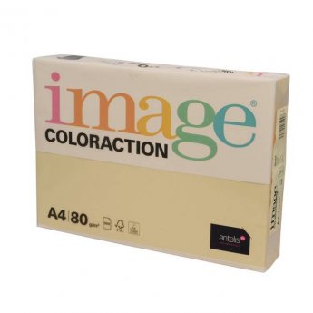 Krāsains papīrs IMAGE COLORACTION, A4, 80 gsm, 500 loksnes, BEACH / PALE BEIGE