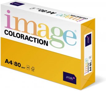 Krāsains papīrs IMAGE COLORACTION, A4, 80 gsm, 500 loksnes, HAWAII / GOLD