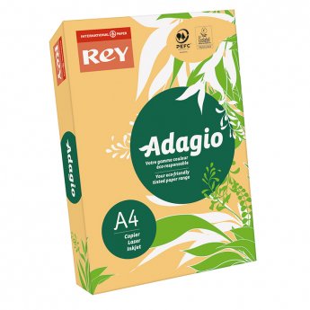 Krāsains papīrs REY ADAGIO 80g/m2, A4 500 loksnes/iepak., bēša krāsa (Beige) (Nr.98)