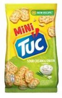 Krekeri TUC mini ar krējumu un sīpoliem cepumi 100g