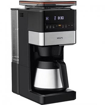 Krups Grind Aroma XL KT8428 with grinder (black/stainless steel, thermal jug)