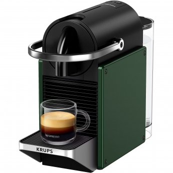 Krups Nespresso Pixie Redesign, Black/Green