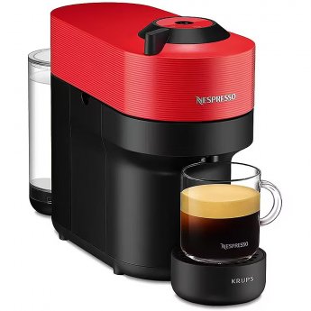 Krups Nespresso Vertuo Pop, Black/Red