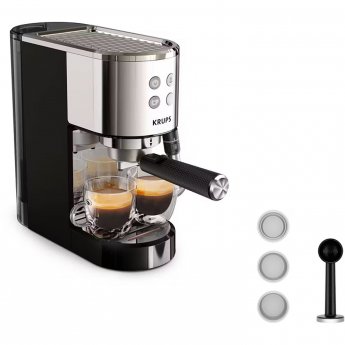 Krups Virtuoso XP444C10 coffee maker Semi-auto Espresso machine 1 L