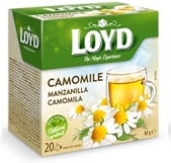 Kumelīšu tēja LOYD Pyramids HERBAL 20 x 1,5 g