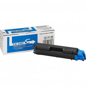 Kyocera toner cartridge TK-590C, cyan