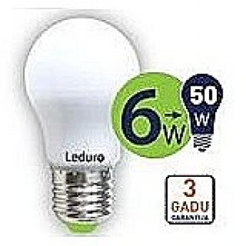 Leduro LED spuldze A55 E27 6W 2700K 500l