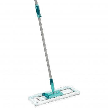 Leifheit floor wiper Profi XL micro duo Telescope (green, telescopic handle (80 to 135cm))