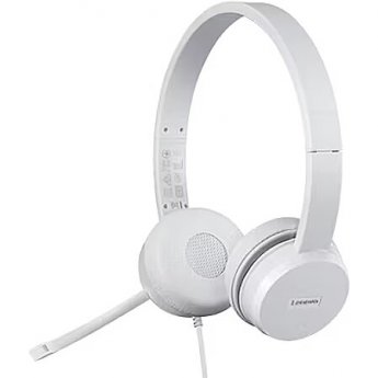 Lenovo 110 Stereo USB, White