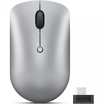 Lenovo 540 USB-C Wireless Compact Mouse, Cloud Gray