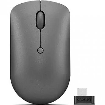 Lenovo 540 USB-C Wireless Compact Mouse, Storm Gray