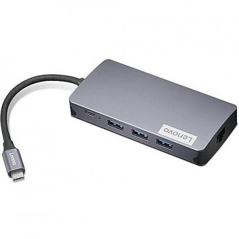 Lenovo Accessories 150 USB-C Travel Dock (Grey)