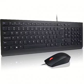 Lenovo Essential Wired Keyboard and Mouse Combo AI Nordic |