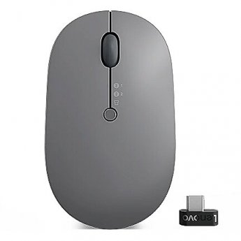 Lenovo Go Wireless Multi-Device Mouse, Storm Gray