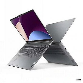 Lenovo IDEAPAD PRO 5 RYZEN 7 8845HS/16" 2K (2048X1280) OLED 400NITS GLOSSY, 100% DCI-P3, 120HZ, EYESAFE®, DISPLAYHDR™ TRUE BLACK 500/16GB/1TB SSD/RTX4050_6GB/W11H/ENG (ARCTIC GREY)