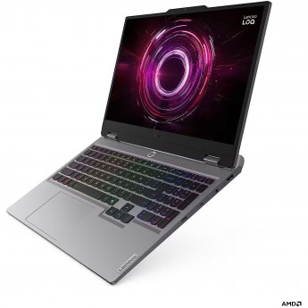 Lenovo LOQ 15AHP10 AMD | Luna Grey | 15.6 " | IPS | FHD | 1920 x 1080 pixels | Anti-glare | AMD Ryzen 7 | 250 | 16 GB | SODIMM DDR5 | Solid-state drive capacity 512 GB | NVIDIA GeForce RTX 5060 | GDDR7 | 8 GB | Windows 11 Home | 802.11ax | Bluetooth versi