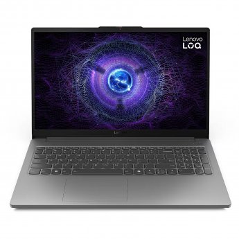 Lenovo LOQ 15IAX9E Luna Grey, 15.6" FHD IPS 144Hz, Core i5-12450HX, 16GB, 512GB SSD, GeForce RTX 2050 4GB, No OS