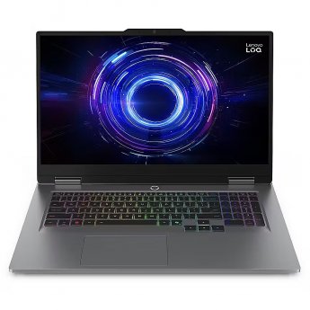 Lenovo LOQ 17IRX10 Luna Grey, 17.3" FHD IPS 165Hz, Core i5-13450HX, 16GB, 512GB SSD, GeForce RTX 5050 8GB (DLSS 4), Windows 11 Home PL