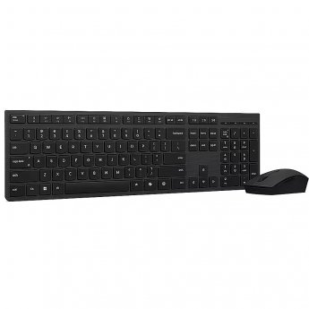 Lenovo Professional Wireless Rechargeable Keyboard and Mouse Combo AI - US Euro |