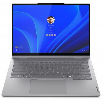 Lenovo ThinkBook 14 2-in-1 G5 IAU Luna Grey, 14" WUXGA IPS Touch, Core Ultra 7 255U, 32GB, 512GB SSD, Windows 11 Pro