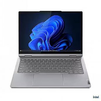 Lenovo ThinkBook 14 2-in-1 Gen 5 IAU Touch 14 WUXGA ULT7-255U/32GB/512GB/Intel Graphics/WIN11 Pro/Nordic Backlit kbd/Grey/FP/2Y Warranty |