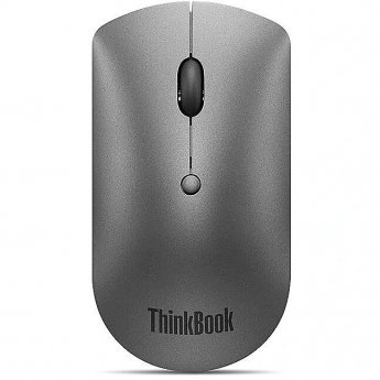 Lenovo ThinkBook Bluetooth Silent Mouse, Grey
