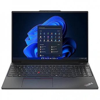 Lenovo ThinkPad E16 Gen 2 16 WUXGA ULT-155H/16GB/512GB/Intel Arc Graphics/WIN11 Pro/Nordic Backlit kbd/Black/FP/2Y Warranty