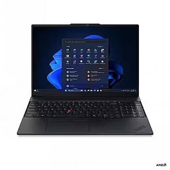 Lenovo ThinkPad E16 Gen 3 16 WUXGA AMD R5 230/16GB/512GB/AMD Radeon 760M/WIN11 Pro/Nordic Backlit kbd/Black/FP/3Y Warranty