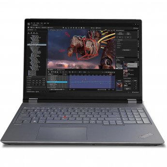 Lenovo ThinkPad P16 (Gen 2) Storm Grey, 16" WQXGA IPS 165Hz, Core i7-14700HX, 64GB, 1TB SSD, RTX 2000 Ada 8GB, Windows 11 Pro