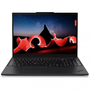 Lenovo ThinkPad T16 (Gen 3) Black, 16" WUXGA IPS, Core Ultra 7 155U, 16GB, 512GB Opal2 SSD, Windows 11 Pro