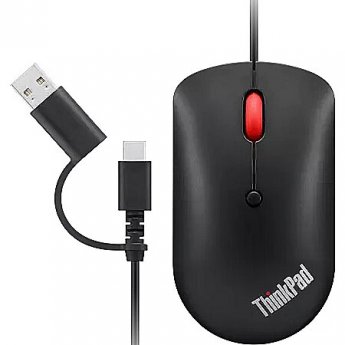 Lenovo ThinkPad USB-C Wired Compact, Black