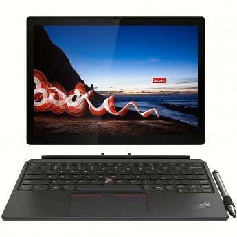 Lenovo ThinkPad X12 Detachable (Gen 2) Black, 12.3" FHD+ IPS Touch, Core Ultra 7 164U, 32GB, 1TB Opal2 SSD, Windows 11 Pro