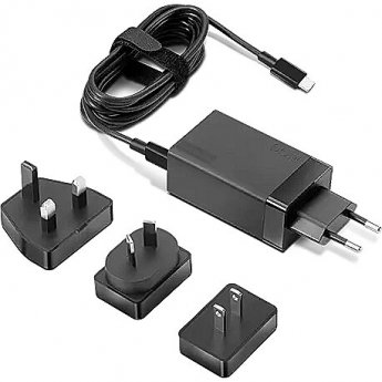 Lenovo Travel Adapter  USB-C AC  Black, 65 W