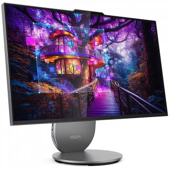 Lenovo Yoga AIO 27IAH10 Ultra 9 255H 27" QHD IPS 400nits 120Hz 16GB LPDDR5x-7467 SSD1TB Intel Arc 140T WLAN LAN+BT W11Pro Luna Grey