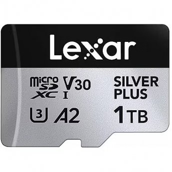 Lexar 1TB microSDXC Professional SILVER Plus UHS-I A2 V30 U3 4K