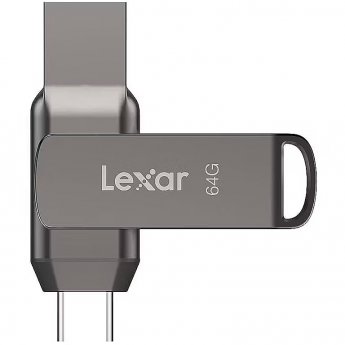 Lexar 2-in-1, D400, 64 GB, Grey