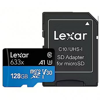 Lexar 633x, microSDXC, 128GB