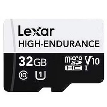 Lexar High Endurance, microSDHC, 32GB