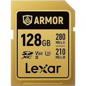 Lexar memory card SDXC 128GB Armor Gold UHS-II U3
