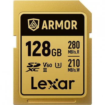 Lexar memory card SDXC 128GB Armor Gold UHS-II U3