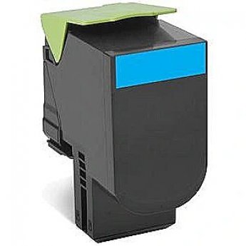 Lexmark 80x Cyan Toner Cartridge High Corporate (3K) for CX410de / CX410dte / CX410e / CX510de / CX510dhe / CX510dthe   