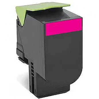 Lexmark 80x Magenta Toner Cartridge High Return (3K) for CX410de, CX410dte, CX410e, CX310dn, CX310n, CX510de, CX510dhe, CX510dthe