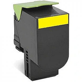 Lexmark 80x Yellow Toner Cartridge Corporate Program (2K) for CX410de, CX410dte, CX410e, CX310dn, CX310n, CX510de, CX510dhe, CX510dthe