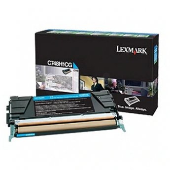 Lexmark C748 Cyan Corporate Toner Cartridge (10K) 